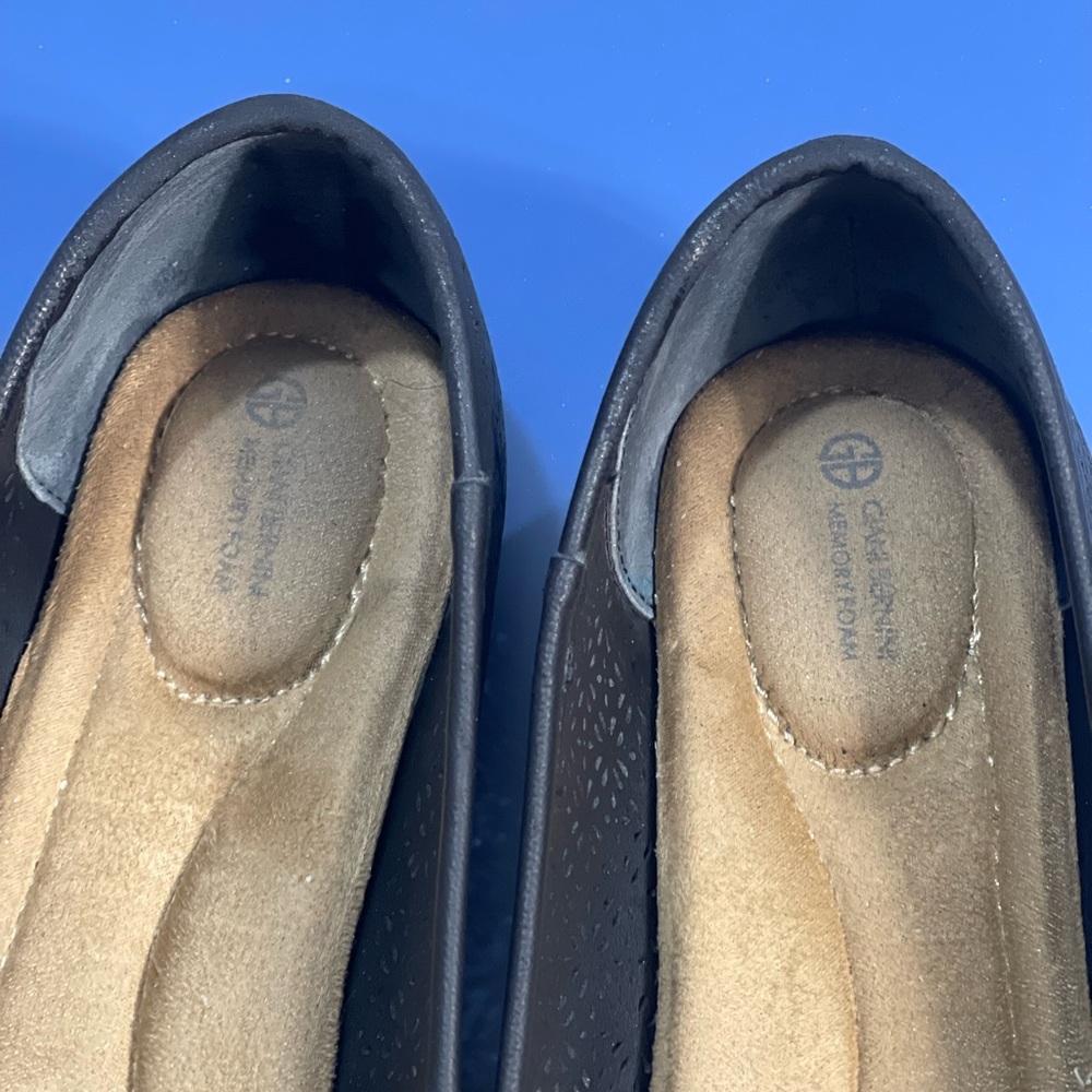 Gianni Bini Black Memory Foam Size 10 Shoes - Picture 2 of 6